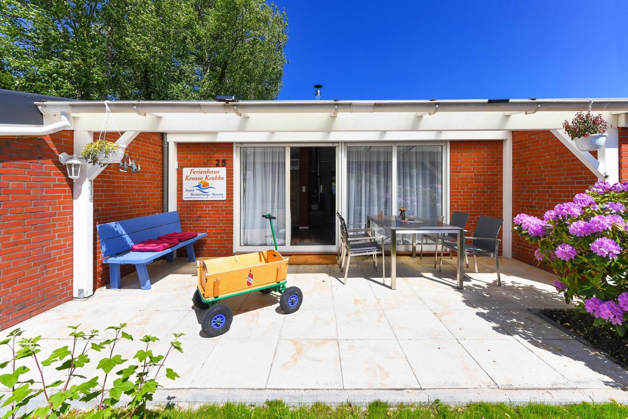 בנסרסיל Ferienhaus Krosse Krabbe מראה חיצוני תמונה